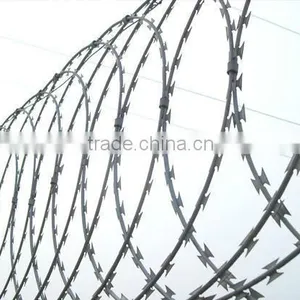 China Factory Concertina Razor Wire, Razor Wire Fencing, Razor Barbed Wire thumbnail-4