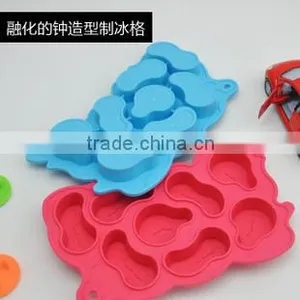 Ice Freeze Cube Tray Silicone Melting Clock Shaped Silicone Ice Mold Lc13071008 thumbnail-1