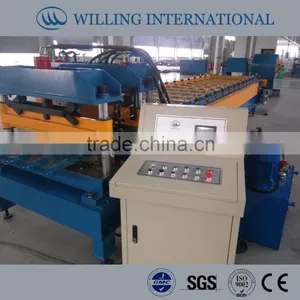 Roof Tile Roll Forming Machine Zhejiang Supplier thumbnail-1