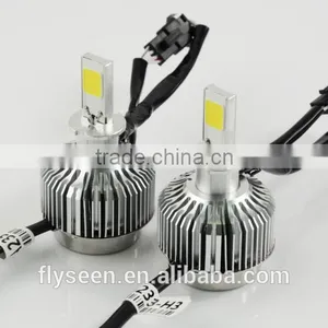 33W 3000LM Car LED Head Auto Bulb h3 Car Head Bulb h7 3000k 6000k LED Head Light Headlamp 12V 24V White Yellow LAMP Quality Choice thumbnail-2