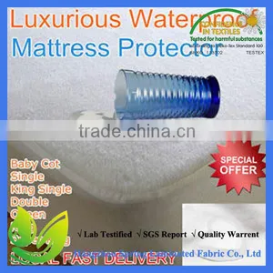 Waterproof Hypoallergenic Polycotton Mattress Protector thumbnail-1