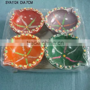 Wholesale Decorative Clay Diwali Diyas Diwali Gifts thumbnail-1