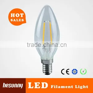 CE TUV ERP Led Candle Filament E14 2w Led Filament Candle Quality Choice thumbnail-1