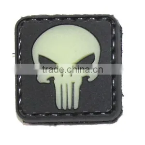 Rubber Badge,PVC Patch,punisher PVC Patch thumbnail-1