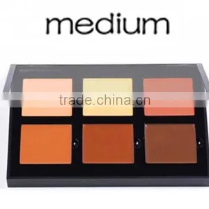 2016 New Professional Fancy 6 Colors/Set Face Concealer Beauty Pro Face Cream Makeup Concealer Contour Deep/light/Medium thumbnail-3