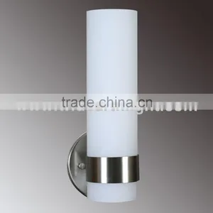 UL CUL Listed Brushed Nickle Hotel Bathroom Vanity Lights With Glass Shade W20022 thumbnail-1