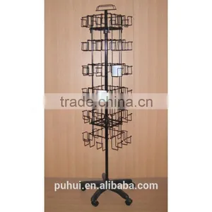 Elegant Shape Metal Floor Mugs Rack for Promotion thumbnail-4