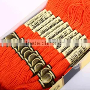 100% Cotton Thread, Cross Stitch Thread Embroidery Thread in Different Color thumbnail-1