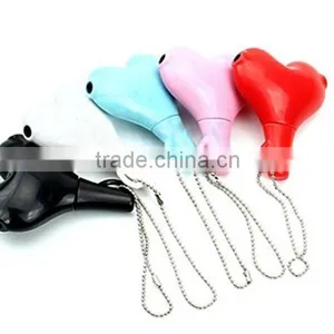 3.5mm Stereo Audio Headset Heart Shape Headphone Splitter Connector Adapter thumbnail-4
