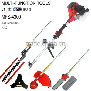 Gasoline 43cc Multifunctional 4 in 1 Brush Trimmer/grass Trimmer/grass Trimmer thumbnail-1