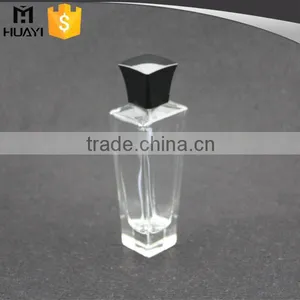 Empty Perfume Bottle Glass With Black Cap thumbnail-4