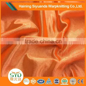 China Suppliers Mercerized Plain Fabric 100% Polyester Tricot Unbrushed Fabric thumbnail-4