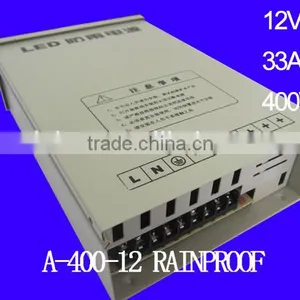 12V 33A 400W LED Power Supply (A-400-12 RAINPROOF) thumbnail-1
