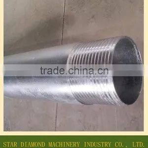 7" Galvanized Drill Rods, 178mm Galvanized Drill Pipes thumbnail-1
