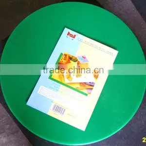 Green Layered PE Plastic Cutting Board thumbnail-1