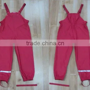 Kid's Raincoats / Kid's PU Knitted Rain Suits thumbnail-1