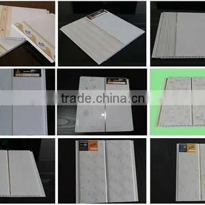 7*200mm*5.95 M 40% PVC Ceiling Panels Common Printing thumbnail-1