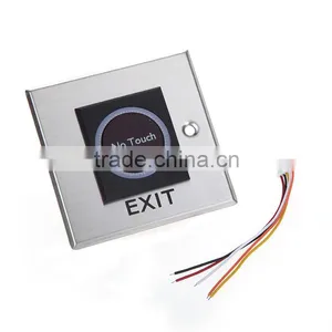 Illuminated Switches Push Button Infrared No Touch Contactless Door Release Exit Button Sensor Switch With LED Indication thumbnail-3