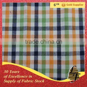21S- 100% Cotton Yarn Dyed Shirting Stock Fabric(2247) thumbnail-1