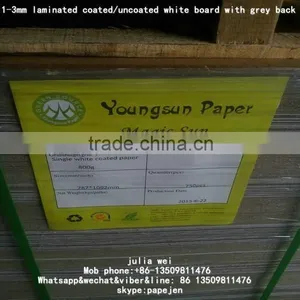 High Quality One Side White Grey Chipboard thumbnail-3