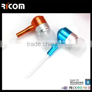 Metal Stereo Earbuds,Metal Waterproof Earphone,Metal Noise Cancelling Earbuds-EO3007--Shenzhen Ricom thumbnail-1