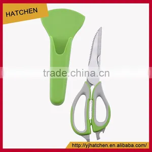 SK-008 LFGB Certificated 2cr13 S/s Colourful Scissors Kitchen Shears thumbnail-1