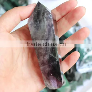 Polished Fluorite Crystal Hand Pipe Smoking Pipes thumbnail-5
