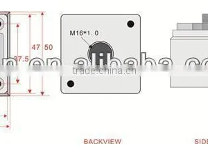 Vibration Test Sealed Accelerometer High Performance Vibration Sensor thumbnail-5