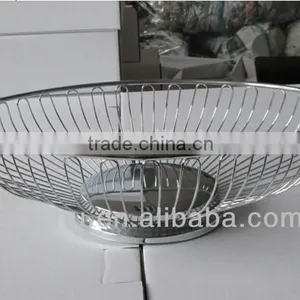 Oval Shape Metal Bread Basket thumbnail-3