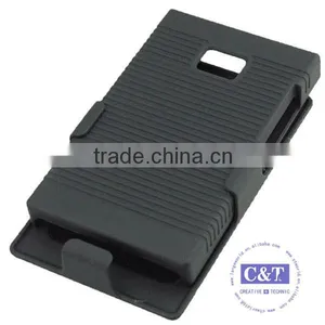 C&T HOT Universal Hard Cover Combo Case Holster for Optimus L3 E400 thumbnail-2