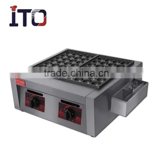CI-767 Gas Fish Pellet Takoyaki Cooking Machine With 2 Plates thumbnail-1