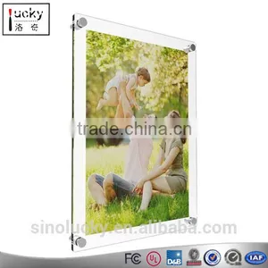 Wall Mount Acrylic Home Photo Display Frame thumbnail-1