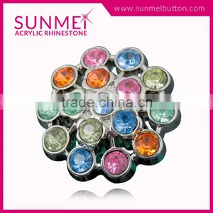 Made in Taiwan Crystal Star Rhinestone Button thumbnail-1
