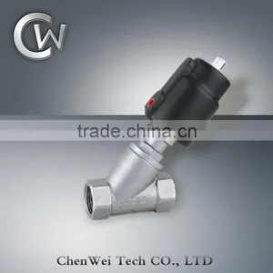 Angle Seat Valve-2 Way 2 Position Pneumatic Angle Seat Valve thumbnail-2