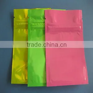 Three Side Sealed Foil Packaging Bag With Zipper thumbnail-1