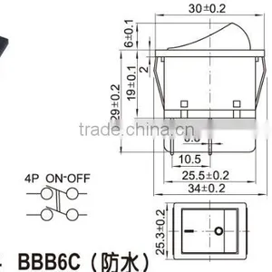 Trip Switch,home Appliance Rocker Switch,air Conditioner Cooling/*/*-switches thumbnail-6