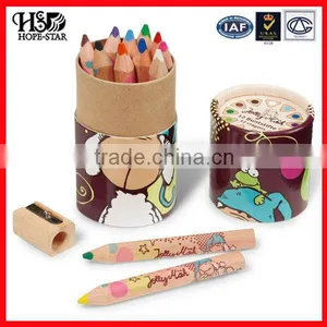 Cute Factory Price Kraft Paper Pencil Box for Children,packaging Kraft Paper Tube for Pencil thumbnail-1