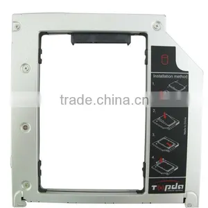 New Macbook Pro Optical Bay 2nd HDD Hard Drive Caddy SATA Hard Drive Caddy With Screwdriver thumbnail-3