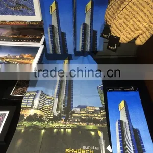 Custom 3d Paper Cards Rectangle Tea Towl Paper Header Card thumbnail-3