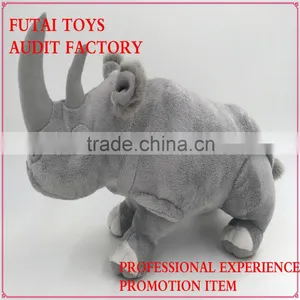 Audit Factory Plush Rhinoceros Toys thumbnail-4