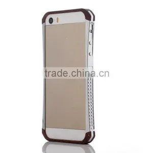 2014 Hot Selling Electroplating Veneer Case for Iphone6 Bumper thumbnail-1