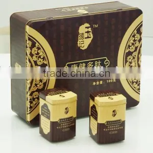 Customized Tea Caddy Metal Box Tin Can thumbnail-1