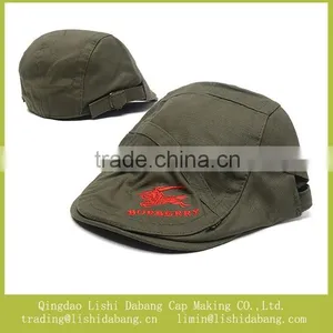 100%cotton Soft Beret Cap Peaked Cap thumbnail-2