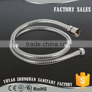 Factory Sale OEM Double Lock Brass Fitting Handheld Shower Flexible Hose thumbnail-1