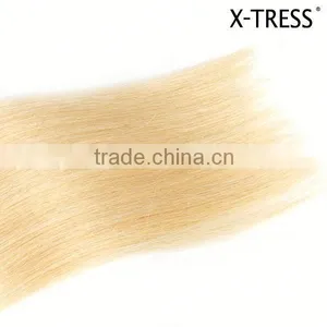 no Mixed 2016 New Arrival Good Ratio Thick Bottom Double Drawn 613 Color Hair Extensions Blonde Weft thumbnail-6