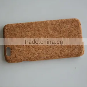 New Arrive the Real Wood Surface Cork Leather Case for IPhone 6 thumbnail-1