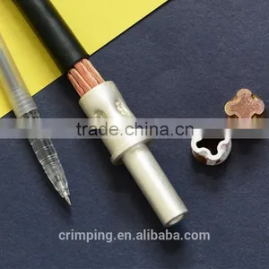 TS-03 Wire Rope Crimping Machine Suitable for 1/0-7AWG Automatic Crimping Machine thumbnail-5