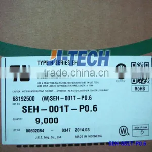 2.5mm Pitch Electronic Component Wire to Board Crimp Connector JST EH Series SEH-001T-P0.6 Crimp Terminal Connector thumbnail-1