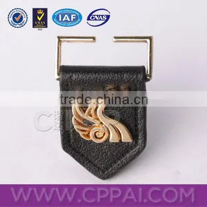 Metal Golden Dragon Embossed Garment Leather Label for Bags Garment thumbnail-1