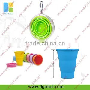 Multifunctional Collapsible Travel Silicone Cup thumbnail-1